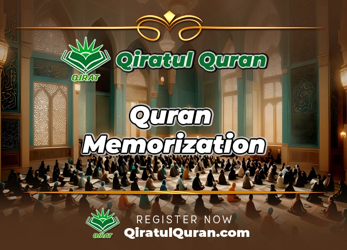 Quran memorization at Qiratul Quran Institute