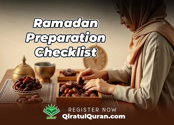 Simple Ramadan Preparation Checklist and To-Do List